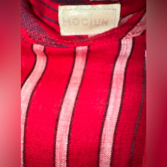 Mociun Linen Tie Front Dress - Picture 7 of 7